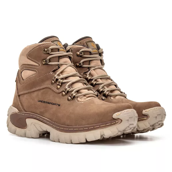 Bota Masculina New Arizona 2067 Creme Undersports 
