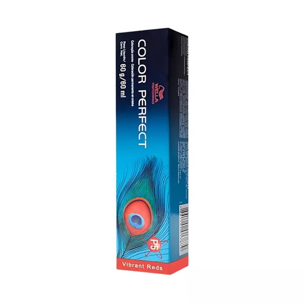 Wella Color Perfect 55-46 Castanho Claro Vermelho Violeta 60g