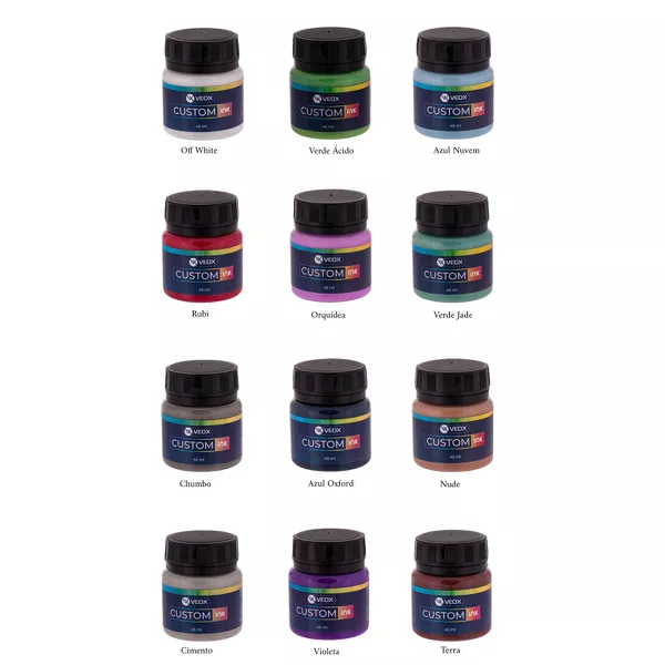 Kit Custom Ink - Inspirações | Veox Colors