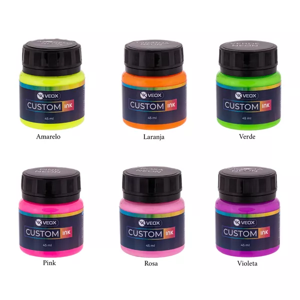 Kit Custom Ink - Neon | Veox Colors