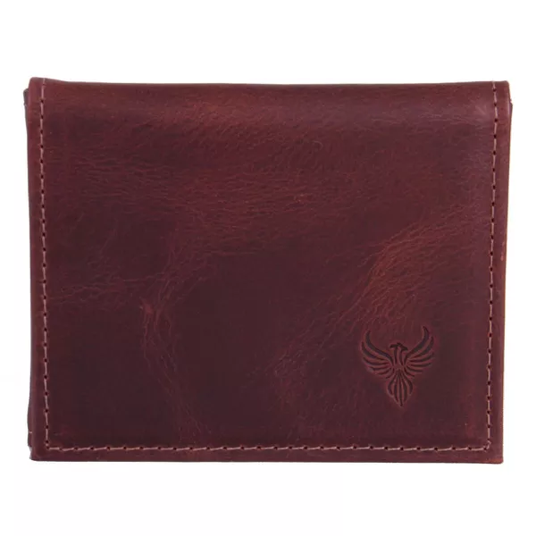 Carteira Masculina 100% Couro Legítimo Modelo Em L ( Pinhão )