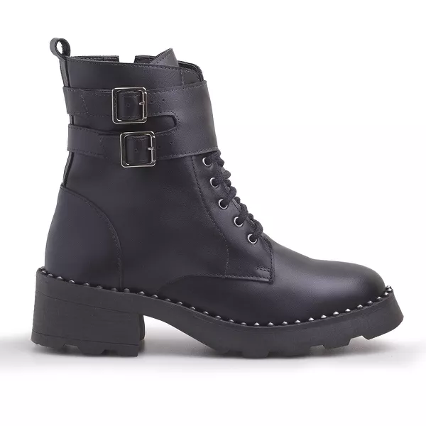 Coturno Arizona Phoenix Preto - VIA MISS | Calçados Femininos