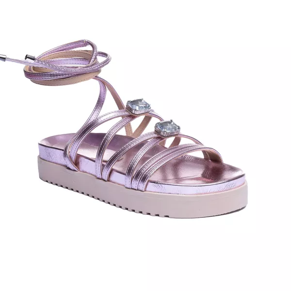 Birken Moorea Lilás - VIA MISS | Calçados Femininos