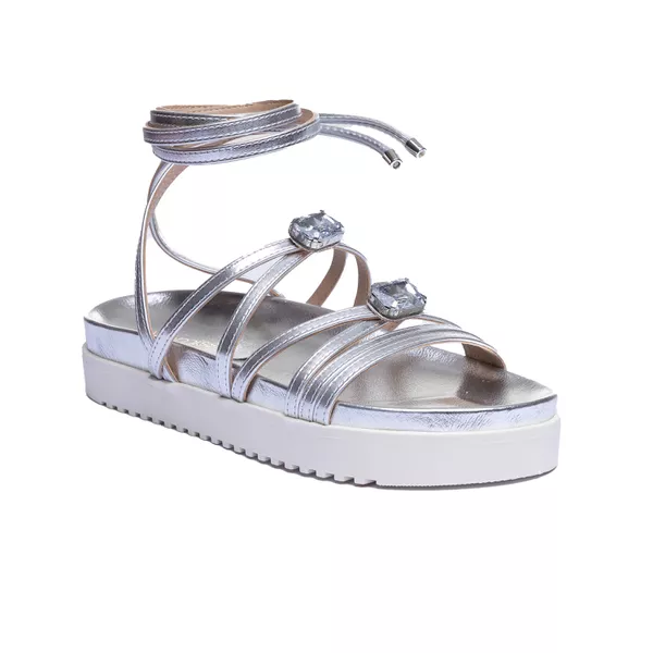 Birken Moorea Prata - VIA MISS | Calçados Femininos
