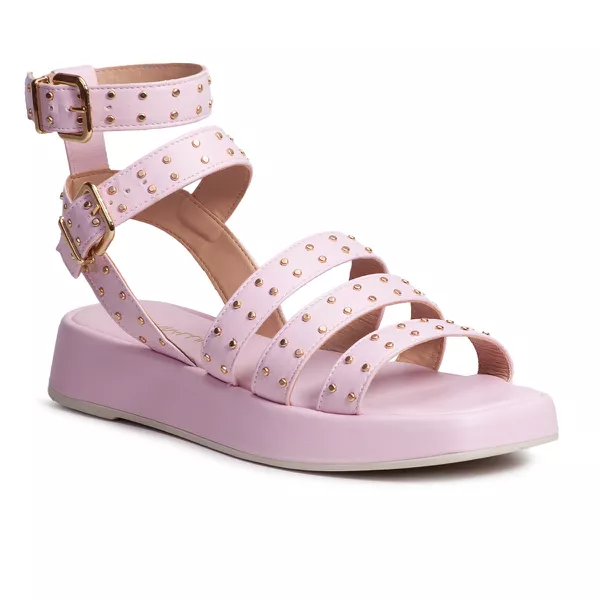 Flatform Lagoa Azul Corsage - VIA MISS | Calçados Femininos