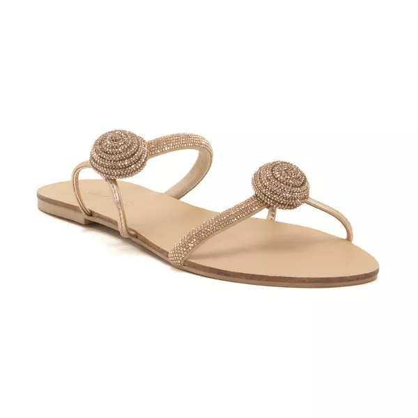 Sandália Rasteira Puglia Cobre