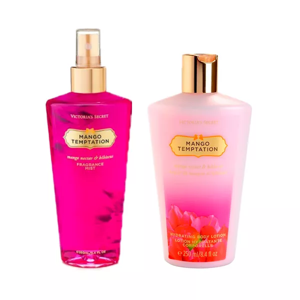 kit body lotion + body splash Victoria's Secret Mango Temptation 250ml 