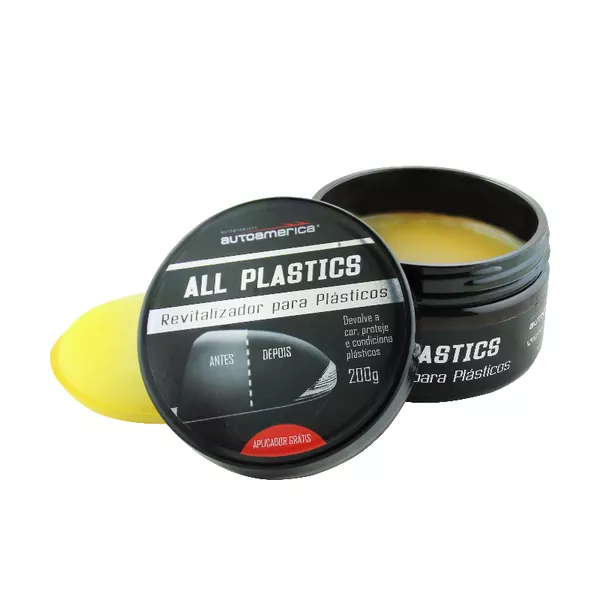 Revitalizador de Plásticos All Plastics 200g - Autoamerica | VIVA