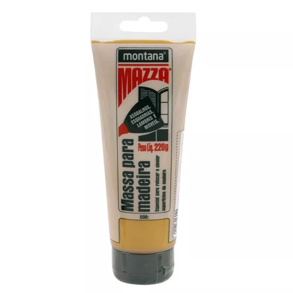 Massa para Madeira 220gr Mazza - Cerejeira | VIVA COR TINTAS