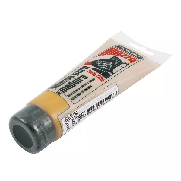 Massa para Madeira 220gr Mazza - Cerejeira | VIVA COR TINTAS
