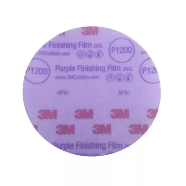 DISCO HOOKIT POLIM P1200 DS 260L S/FURO 152MM PURPLE 3M | VIVA COR