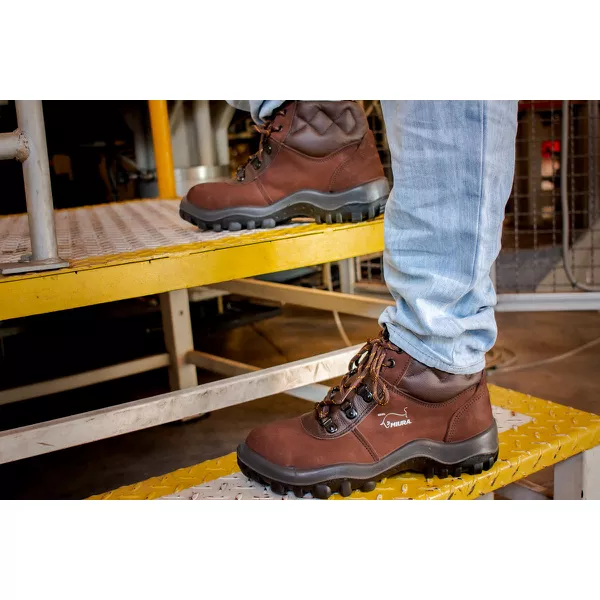 BOTINA NOBUCK ELETRICISTA COMPOSITE SAFETLINE MIURA CAFÉ CA 38791