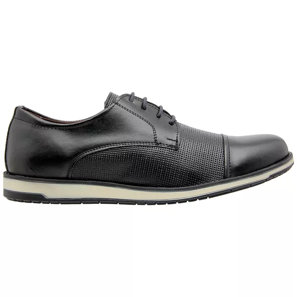 SAPATO SINTÉTICO PRETO