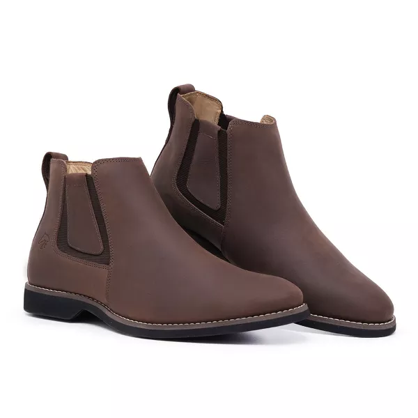 Botina 7002 - Crazy Horse Chocolate | ZEBOTINA