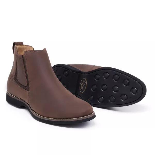 Botina 7002 - Crazy Horse Chocolate | ZEBOTINA