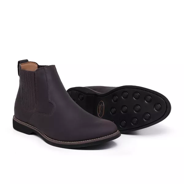 Botina Masculina Tradicional Café | Botina Café | Zé Botina | ZEBOTINA