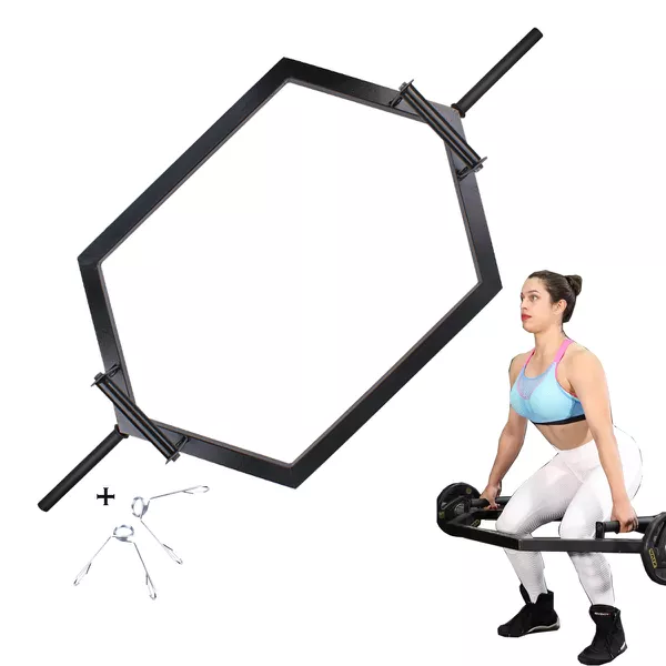 Barra Hexagonal Barra Musculação Academia Ponteira Standard Zuí Brasil