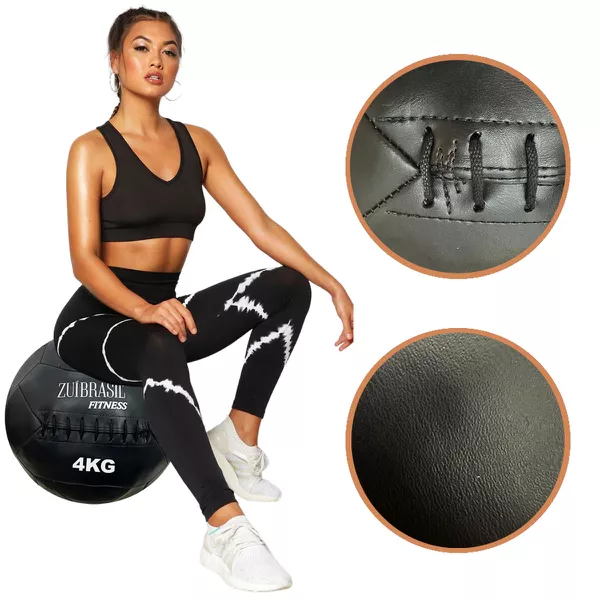 Bola Medicinal Wall Ball 6kg Crossfit Training Zuí Brasil | ZUÍ BRASIL