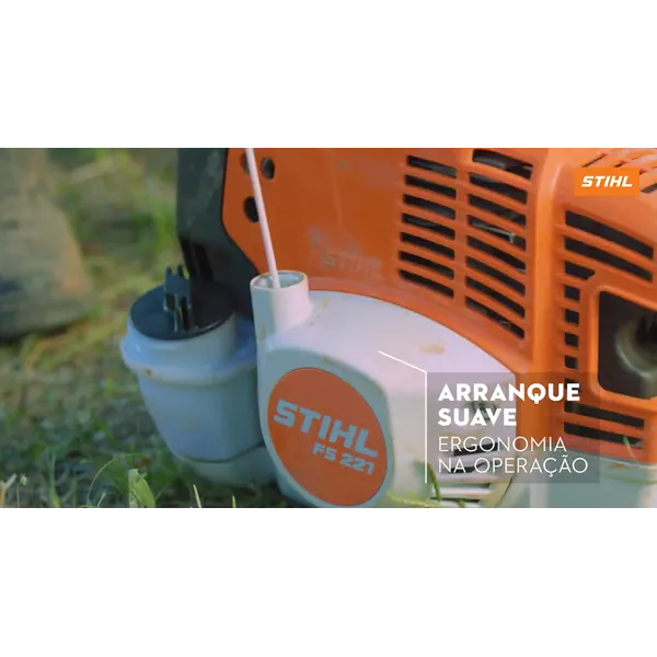 Roçadeira a Gasolina Stihl FS 221 com Trimcut 42-2 | AGROCAC