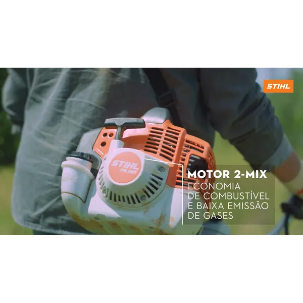 Roçadeira a Gasolina Stihl FS 221 com Trimcut 42-2 | AGROCAC