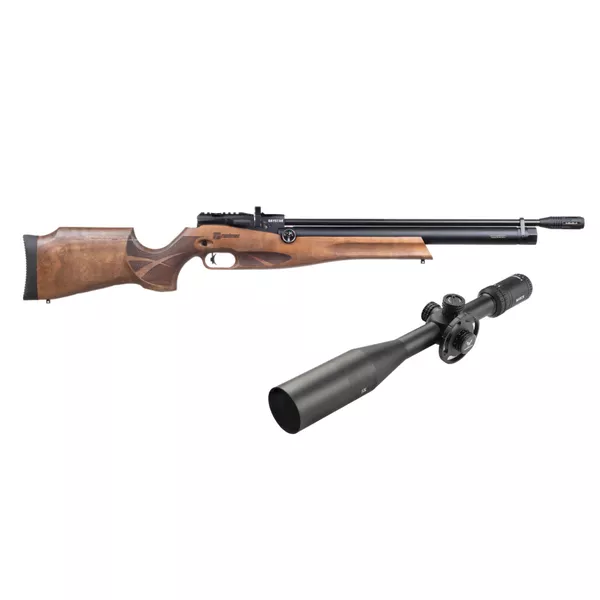 Carabina Pressão PCP REXIMEX DAYSTAR WOOD 5.5MM + Luneta T-Eagle