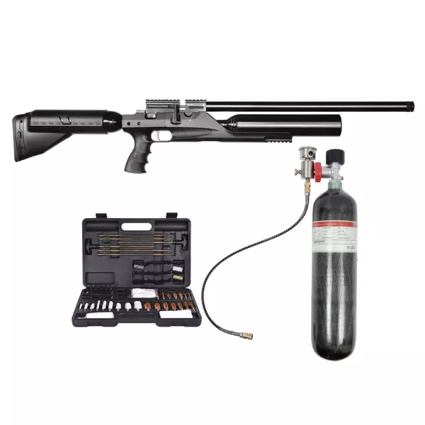 Kral Arms Puncher Bigmax XB 5.5mm + Kit Limpeza 62pçs + Cilindro