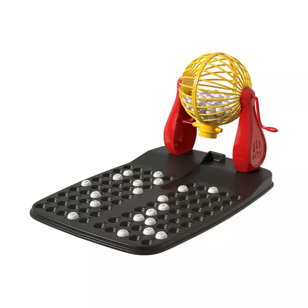 Bingo com Roleta Plástica – 48 Cartelas – Nig | Jogo Divertido