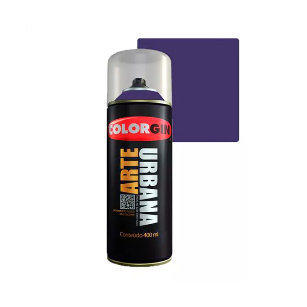 COLORGIN SPRAY ARTE URBANA VIOLETA COSMOS 937 400ML | Baratão das