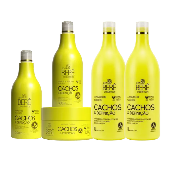Kit Premium Cachos e Definição | BELABERE