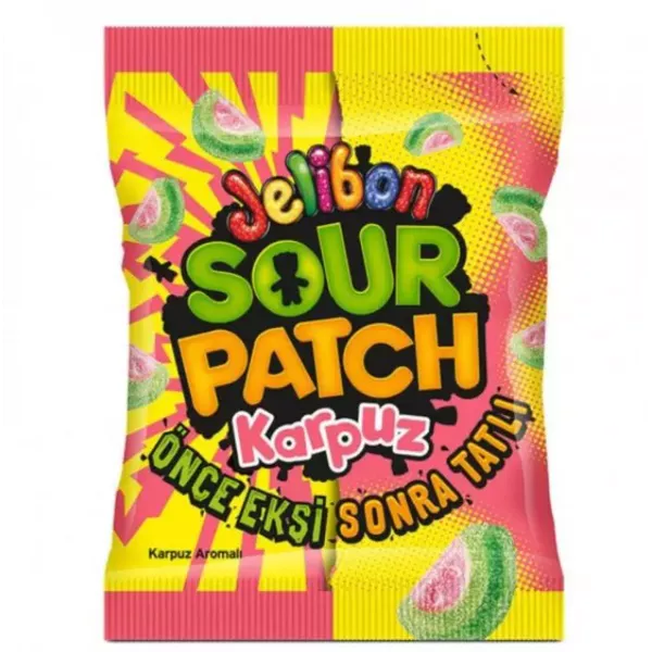 Bala Kent Sour Patch Karpuz Melancia 80g