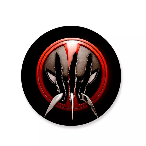 Capa Painel Redondo Deadpool