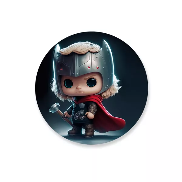 Capa Painel Redondo Avengers Thor Baby