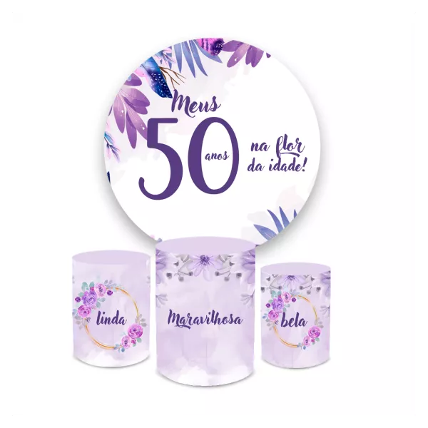 Kit Capa Painel + Trio Cilindros 50 Anos