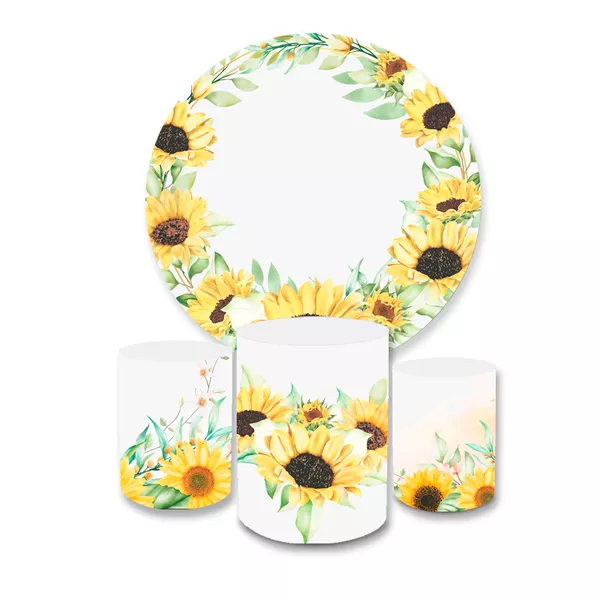 Kit Capa Painel + Trio Cilindros Girassol03