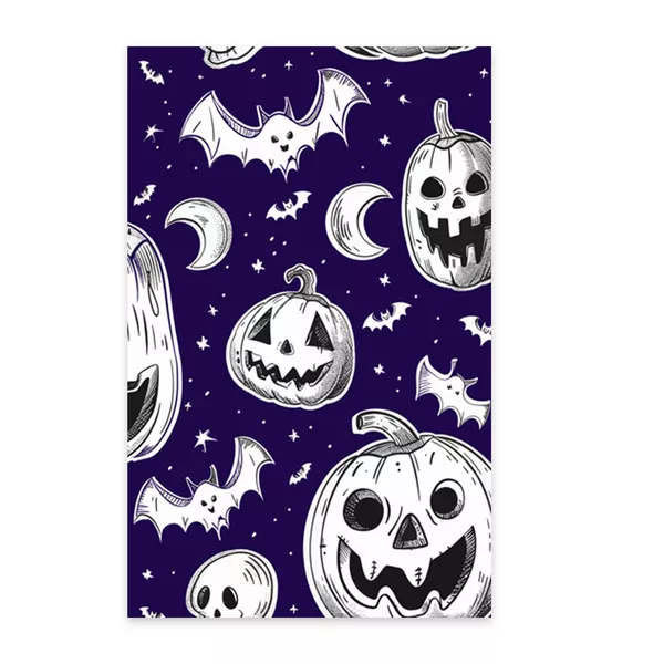 Capa Painel Retangular 1,0x2,0mts Decorativo Tema Halloween Decoração Dia das Bruxas