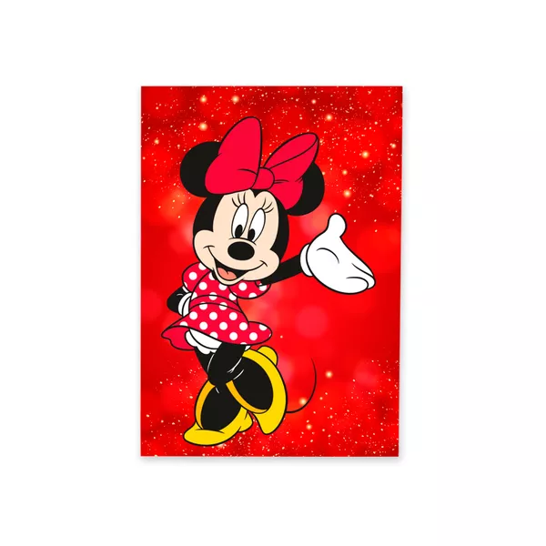 Capa Painel Retangular 1,0x2,0mts Decorativo Tema Minnie Decoração Festa Infantil