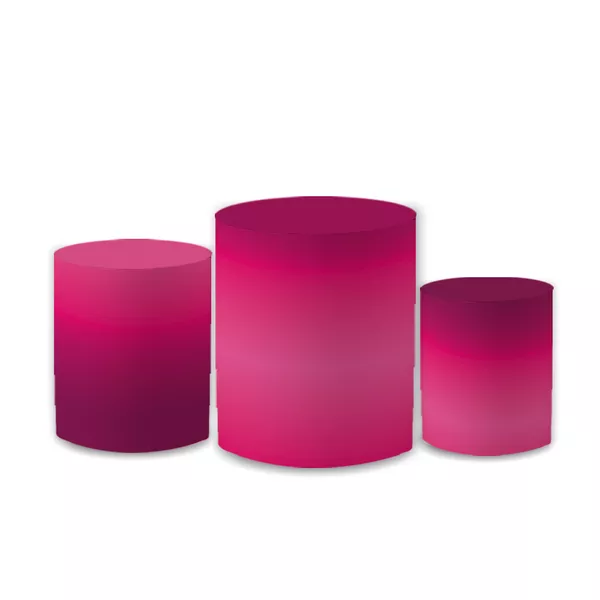 Trio Capas de Cilindros Sublimados Decorativo Tema Roblox Jogo Decoração Infantil