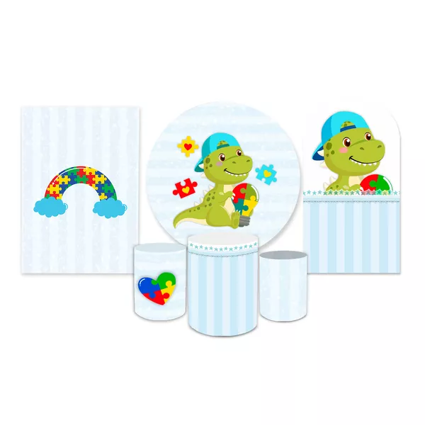 Kit Completo Dino Autismo