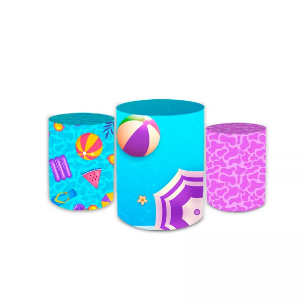Kit Trio De Cilindros Pool Party