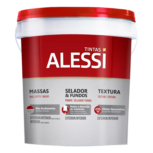Massa Acrílica Premium 1,5kg Alessi