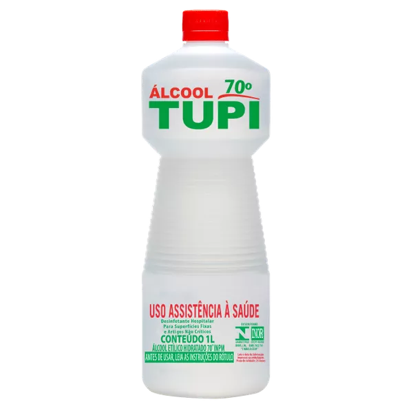 ALCOOL LIQUIDO 70% 01 LITRO