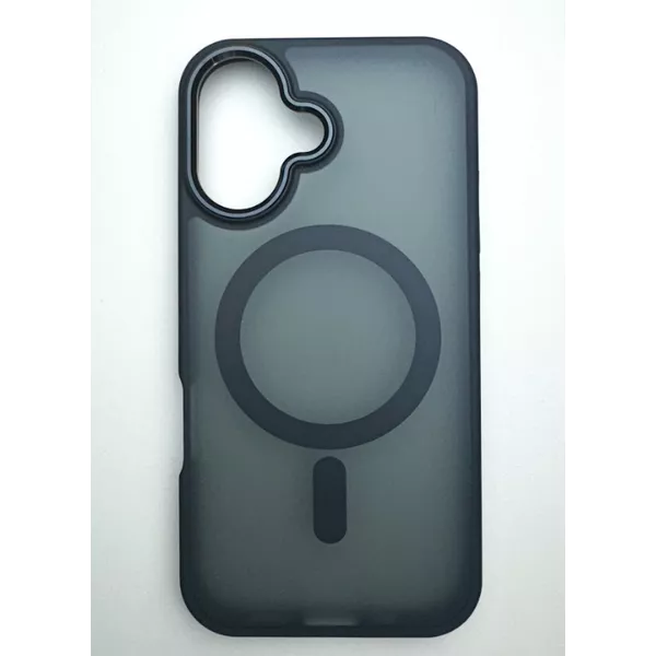 CAPA SMOKE MAGASAFE - IP 16 PRO MAX - PRETO