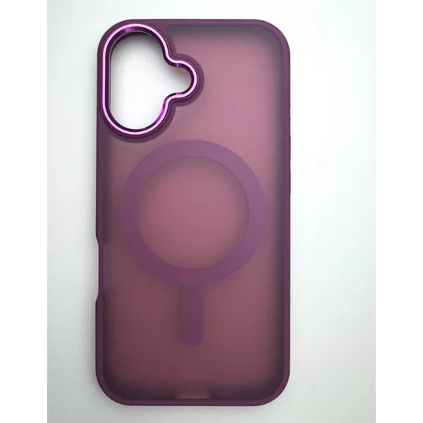 CAPA SMOKE MAGASAFE - IP 16 PRO - ROSA