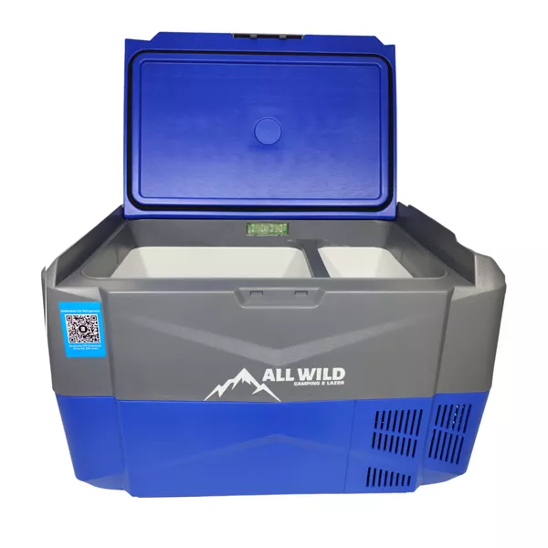 Geladeira Portátil Azul All Wild D35 lts Quadrivolt 110/220 - 12