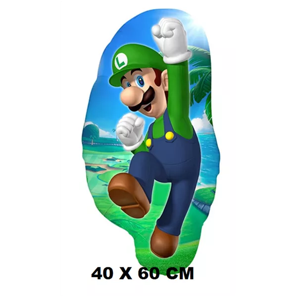Luigi Super Mario Metalizado