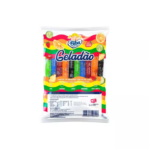 GELADINHO 20X90ML BIBA - 69564 - CHOKDOCE