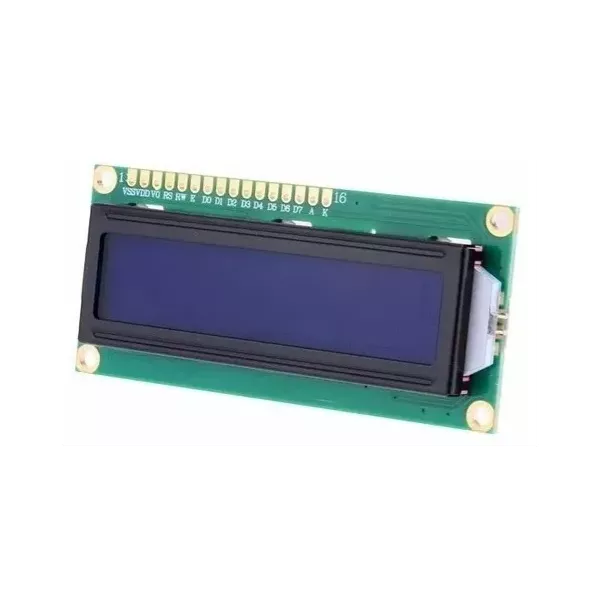 Display LCD 16x2 1602 Backlight Azul - COPEL ELETRONICA