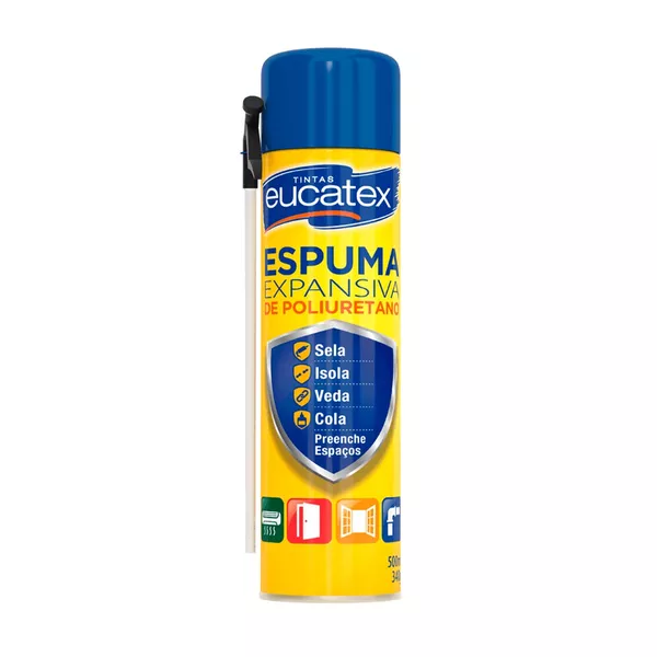 ESPUMA EXPANSIVA 500ML/340GR EUCATEX
