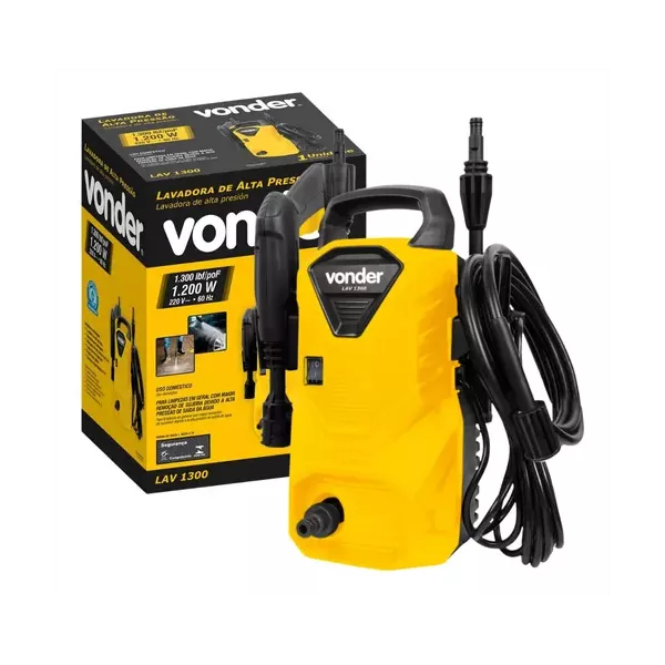 Lavadora De Alta Pressão 1300 Libras Lav1300 220v - VONDER