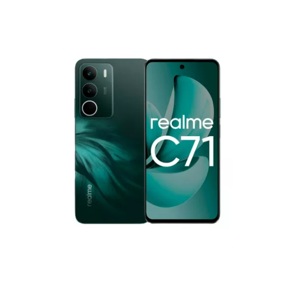 Realme C71 128gb 4gb ram NFC verde | DISTRIBUIDORDECELULARES
